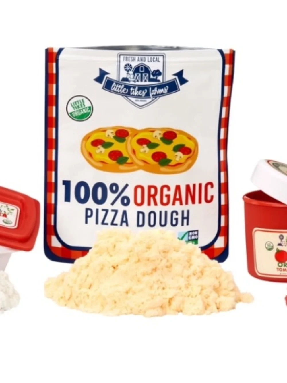 Little Tikes Red & Cream Play Pizza Oven Set for Kids